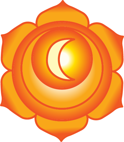 Sacral chakra mandala